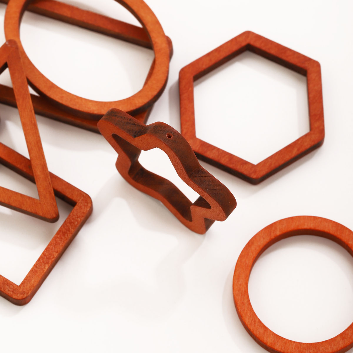 10 個木製ハートスクエアシリコンモールド DIY ジュエリ - Jewelry Making Mold のレビューと価格
