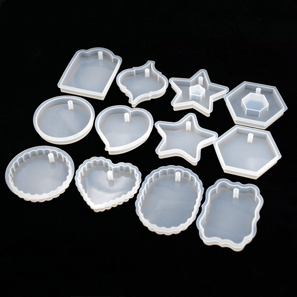 1PC タグシリコーンモールド樹脂シリコーンモールドペンダン - Jewelry Making Techniques のレビューと価格