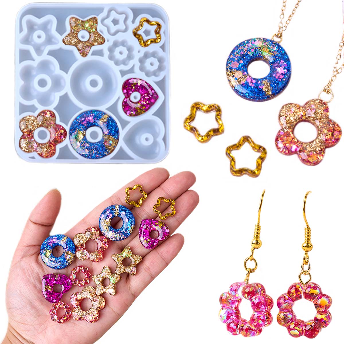 Multifuntional ジュエリーシリコーン型 DIY - Jewelry Making Mold のレビューと価格