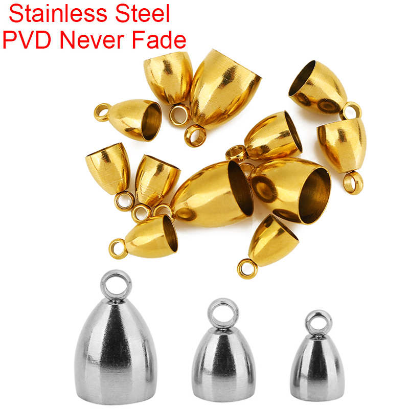 10個入りPVD加工ステンレス製留め金具、革紐用フック（5、 - Jewelry Making Class のレビューと価格