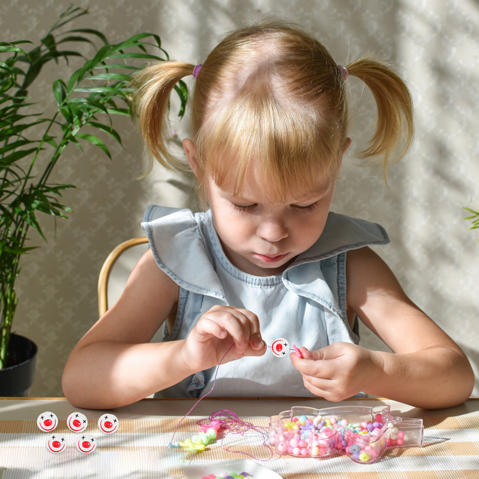 10個入り 小さな木製ビーズ 20mm クラウンデザイン塗装 - Jewelry Making Classes のレビューと価格