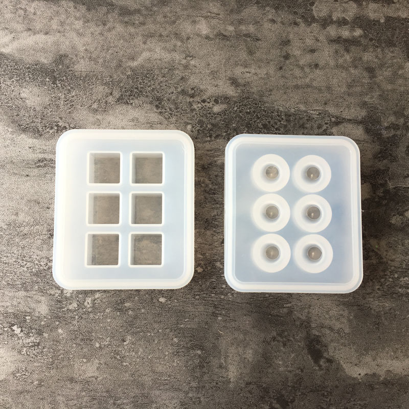 シリコーン型 16 ミリメートルキューブボールビーズ 6 コ - Jewelry Making Mold のレビューと価格
