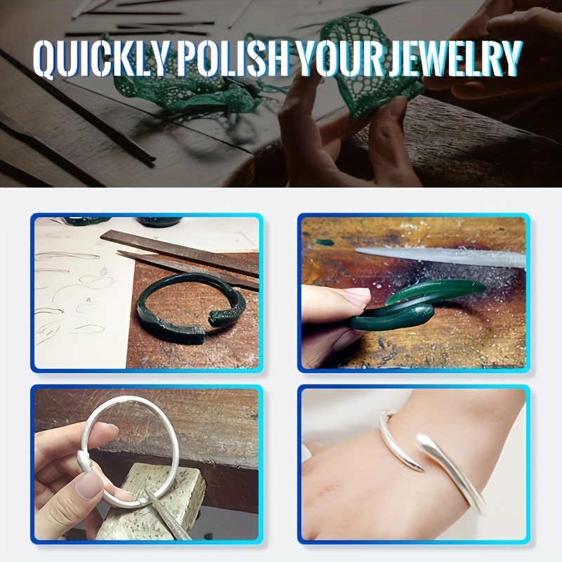 プロ仕様 8インチ ワックスカービングファイル 両端 ハーフ - Jewelry Making Machines のレビューと価格