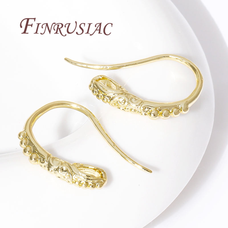 18K ゴールドメッキイヤリングイヤーワイヤー、イヤーフック - Jewelry Making Earring Supplies のレビューと価格