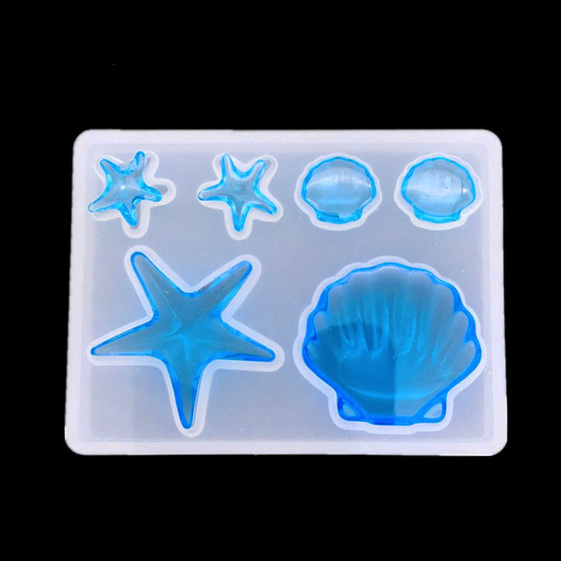 DIY 海洋テーマクリスタルエポキシ樹脂シェルジュエリーペン - Jewelry Making Mold のレビューと価格