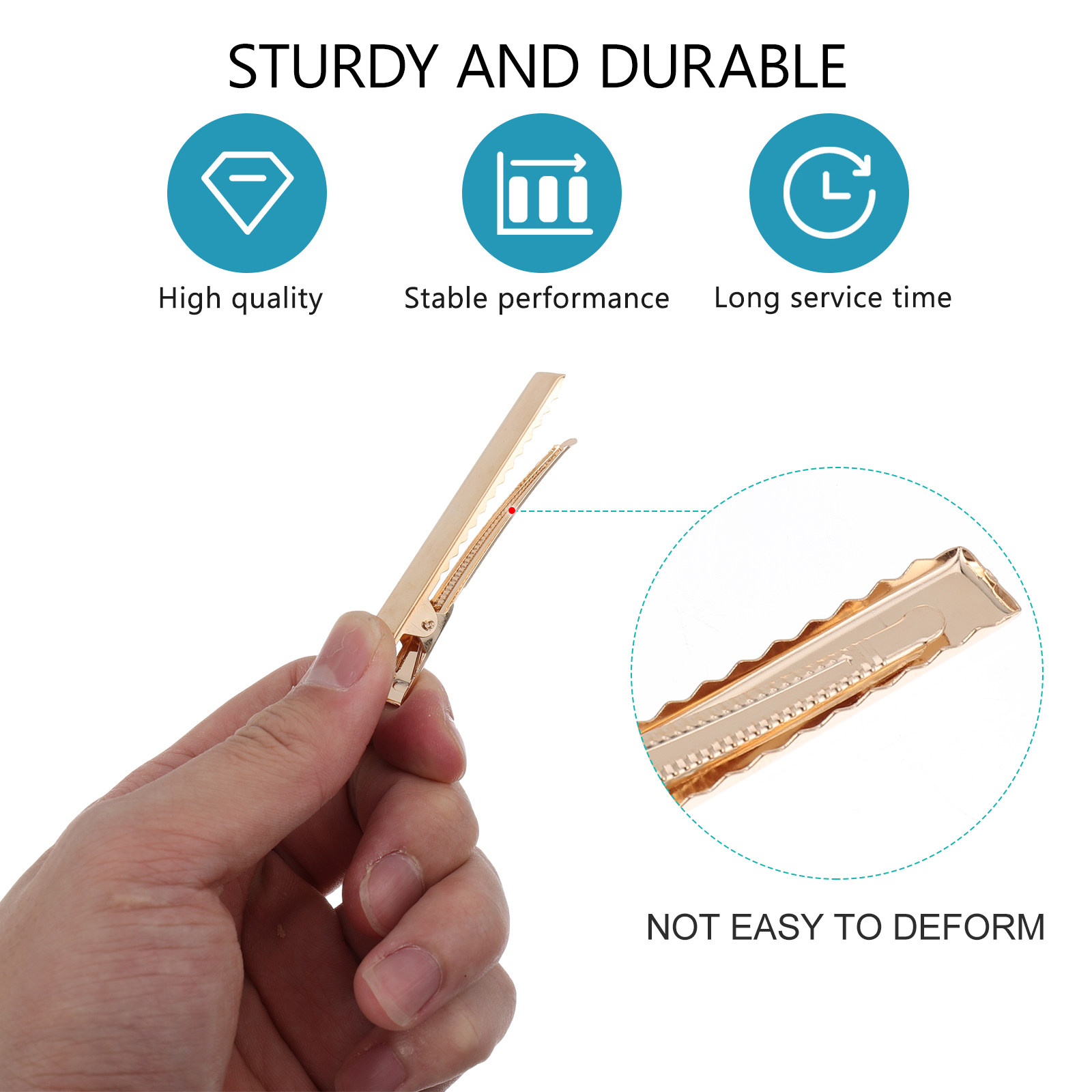 14個入り 強力な耐破れ性シリコン製ヘアクリップ型 エポキシ - Jewelry Making Mold のレビューと価格