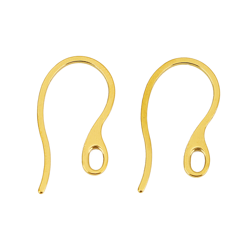 20個入り 低刺激性ステンレス製イヤリングフック PVD加工 - Jewelry Making Earring Supplies のレビューと価格