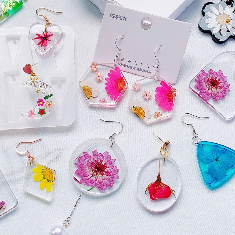 シリコンモールド,成形イヤリング,ジュエリー作り用の成形金型 - Jewelry Making Techniques のレビューと価格