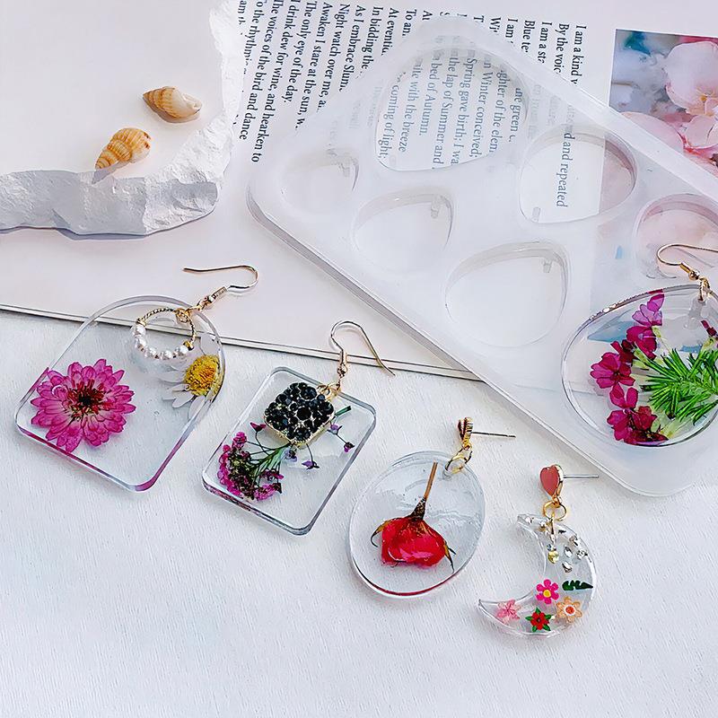 シリコンモールド,成形イヤリング,ジュエリー作り用の成形金型 - Jewelry Making Techniques のレビューと価格