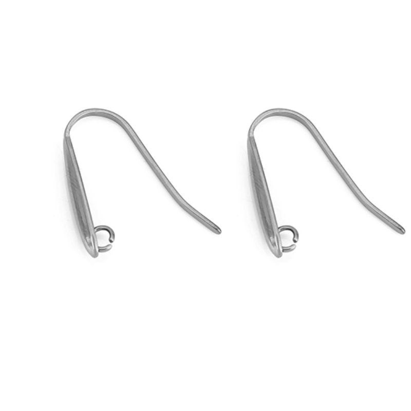 10 個色褪せないステンレス鋼イヤリングフックワイヤー作成  - Jewelry Making Earring Supplies のレビューと価格