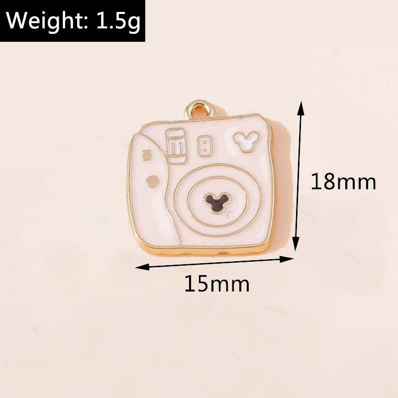10 個 15*18 ミリメートル素敵なペンダントエナメルピ - Jewelry Making Videos のレビューと価格