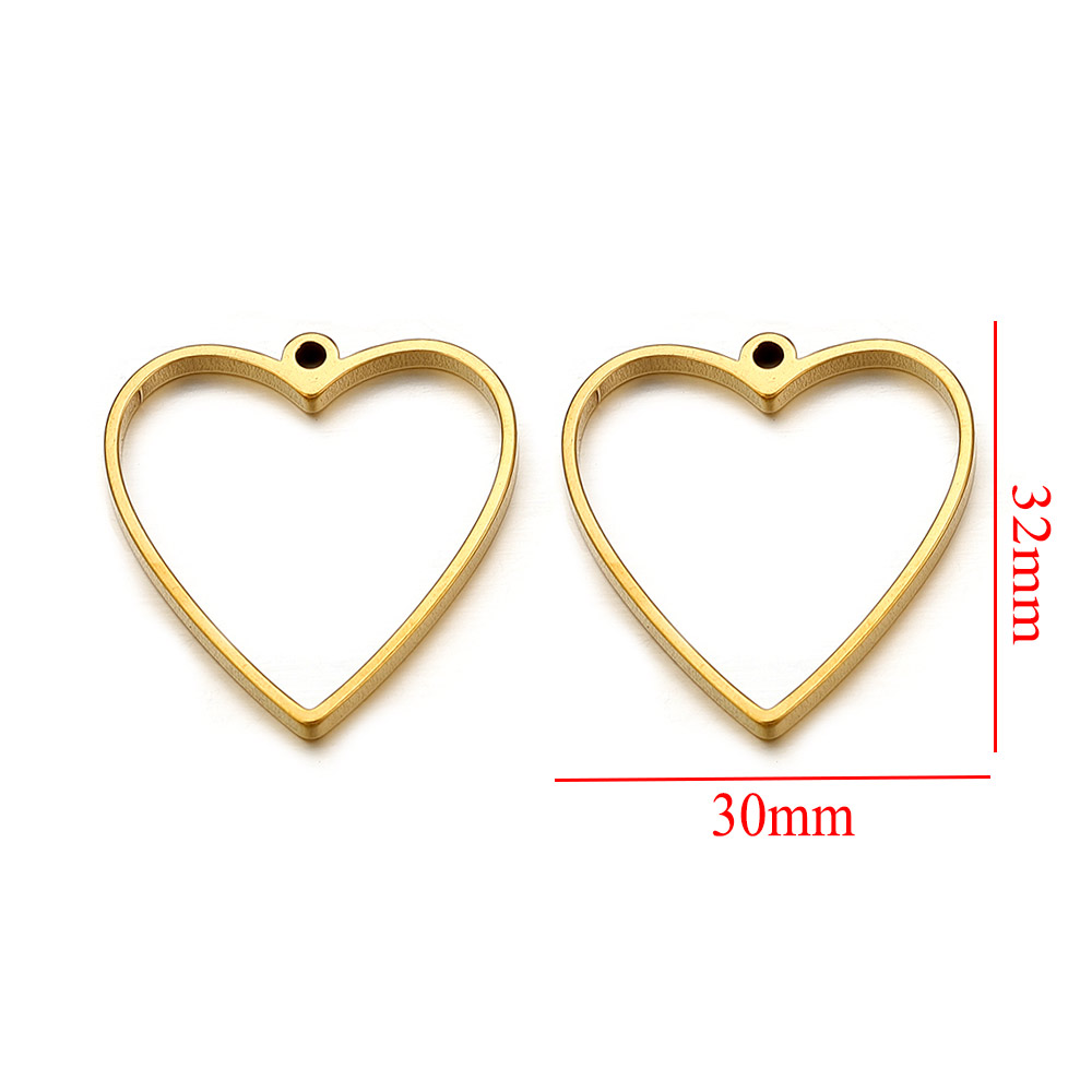 10個入り ステンレス製 幾何学模様 メタルコネクターチャー - Jewelry Making Mold のレビューと価格