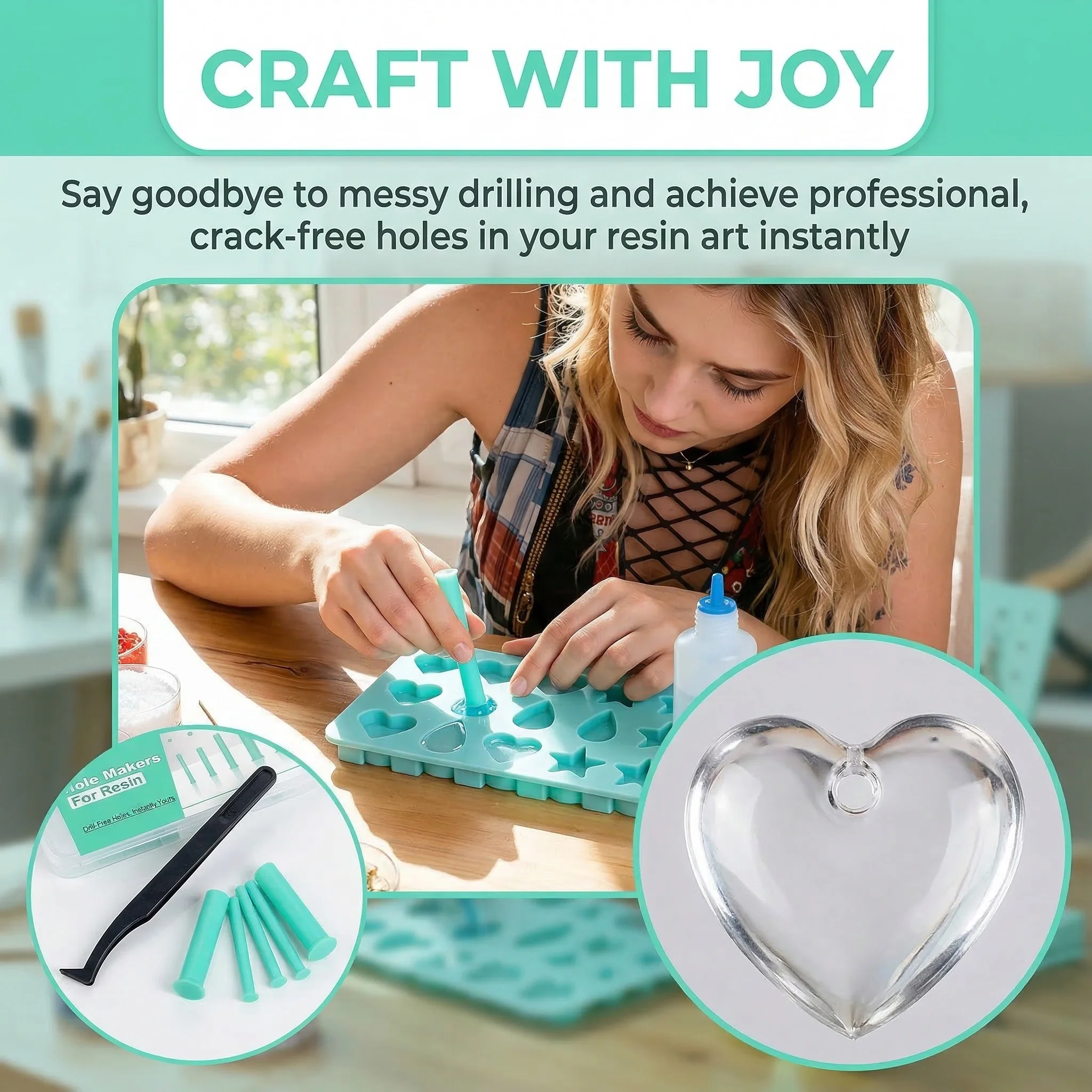 35個入りレジン穴あけキット 2-8mm ジュエリー製作パン - Jewelry Making Techniques のレビューと価格