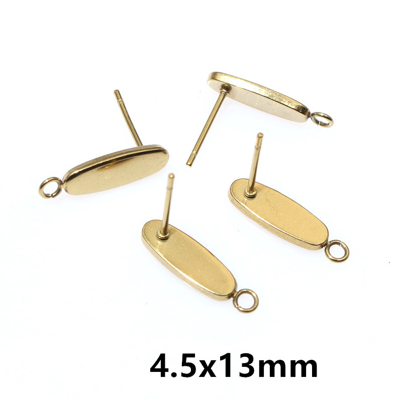 20個ステンレス鋼クラフトイヤリングスタッド幾何学的多角形イ - Jewelry Making Kits のレビューと価格