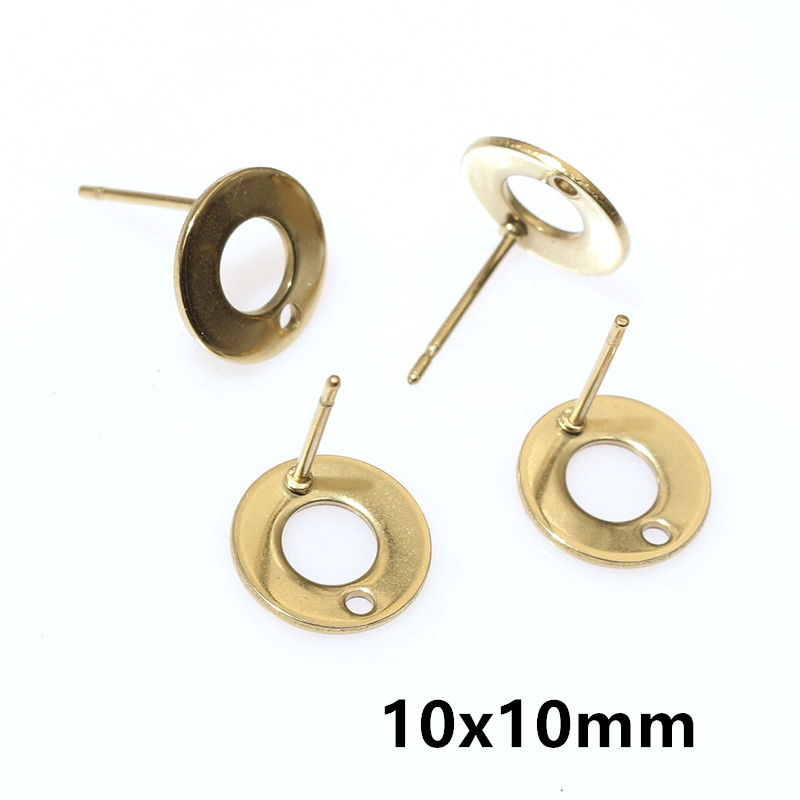 20個ステンレス鋼クラフトイヤリングスタッド幾何学的多角形イ - Jewelry Making Kits のレビューと価格