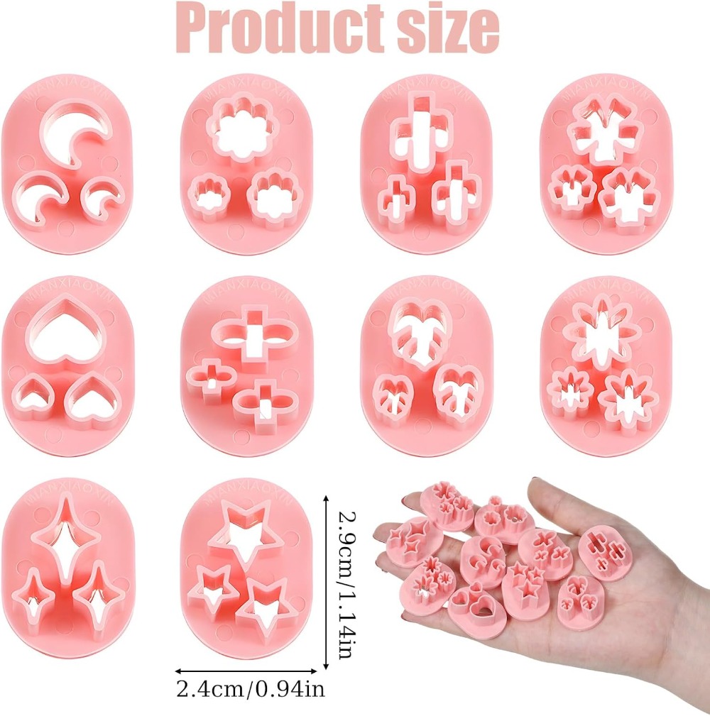 10個のポリマークレイカッター、花びらのイヤリング作り、10 - Jewelry Making Mold のレビューと価格
