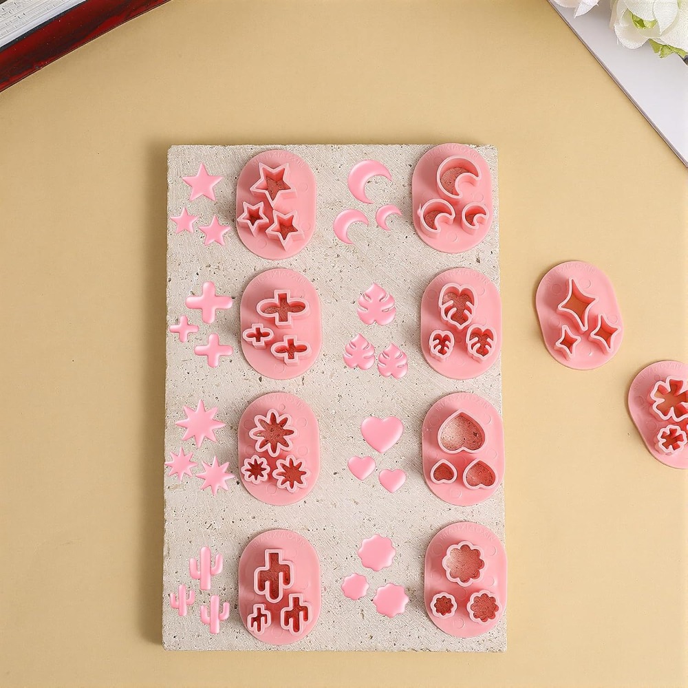 10個のポリマークレイカッター、花びらのイヤリング作り、10 - Jewelry Making Mold のレビューと価格